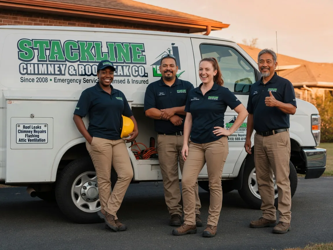 Chimney flashing repair company in Branchville, IN